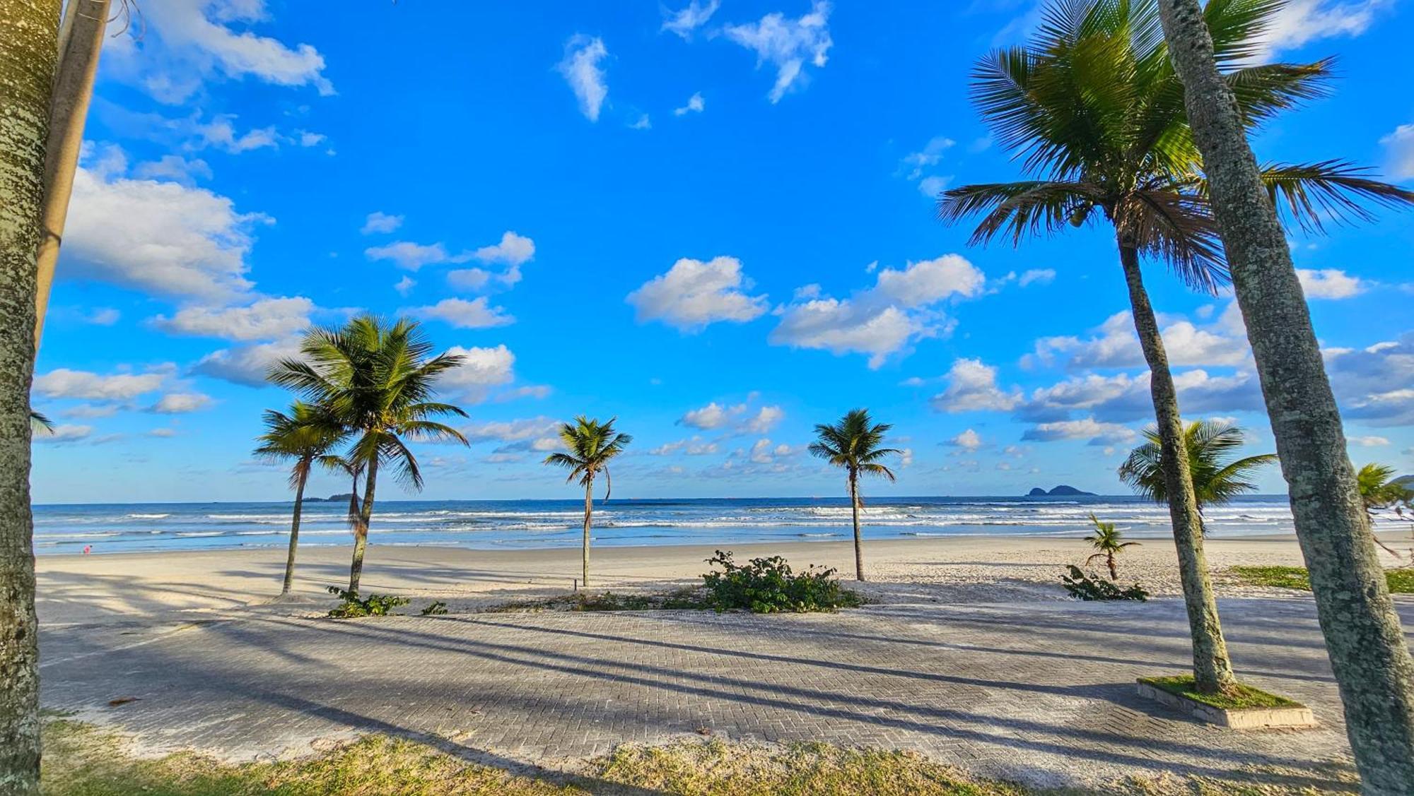 Praia Da Enseada - Predio Com Area De Lazer E Garagem Apartment Guaruja Bagian luar foto